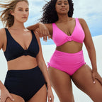 Conjunto bikini lactancia y premamá, azzurra de dorina.