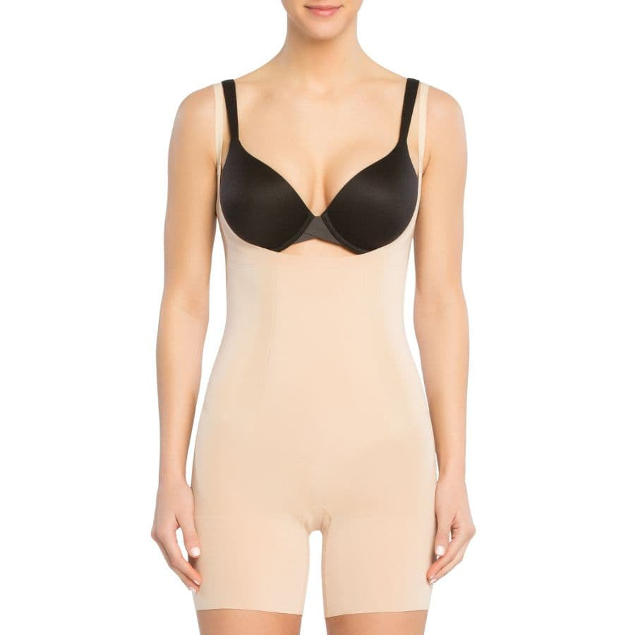 Invisible body shaper, panty cut, Spanx.
