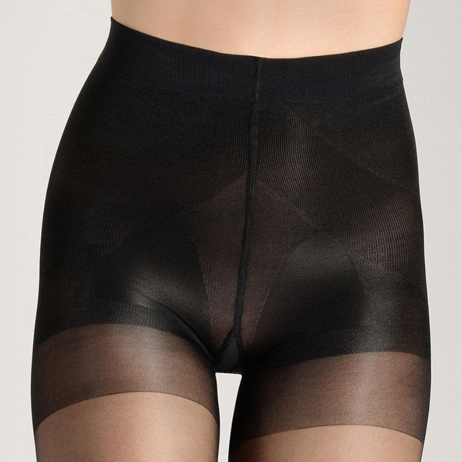 Panty reductor especial plus size, 20 den, efecto push up, cecilia de rafael.