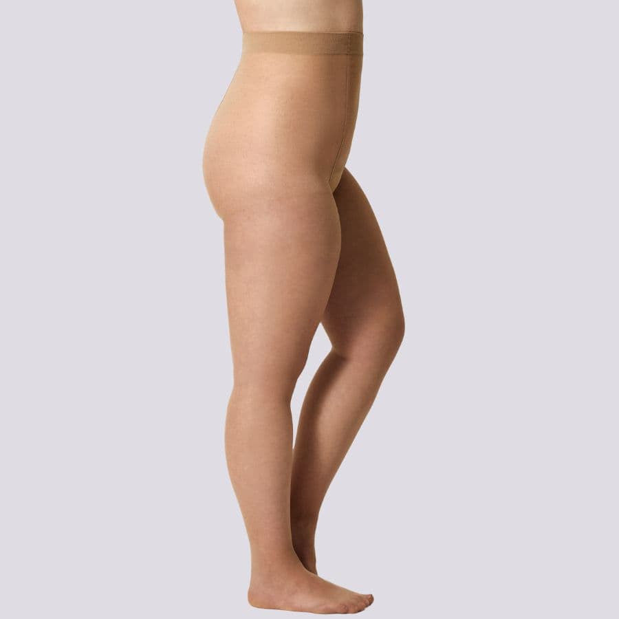 Panty de verano supertalla, 15 den, ysabel mora.