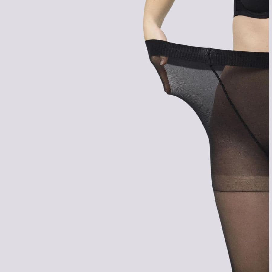 Panty de verano supertalla, 15 den, ysabel mora.