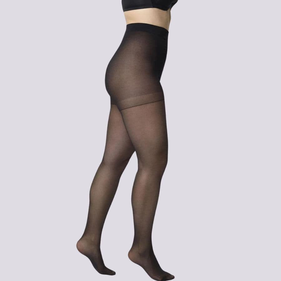 Panty de verano supertalla, 15 den, ysabel mora.