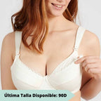 Cotton nursing bra, underwired, New Calin model, Sans Complexe. Up to F cup.