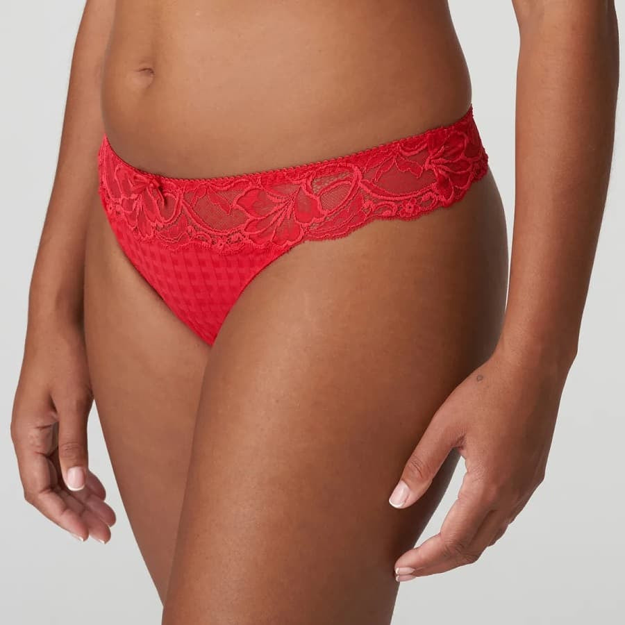 braguita corte tanga de encaje, madison de primadonna.