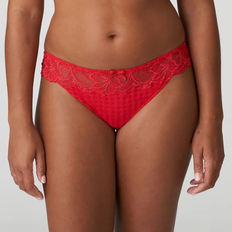 braguita corte tanga de encaje, madison de primadonna.