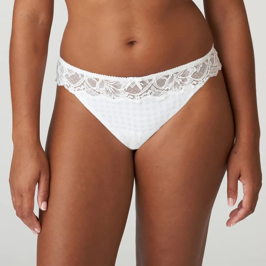 braguita corte tanga de encaje, madison de primadonna.