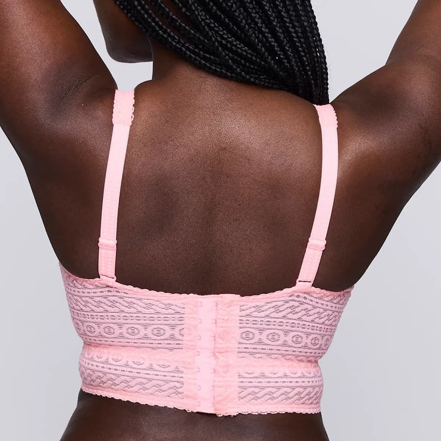 Bralette reductor encaje, sin aros, montara de primadonna.