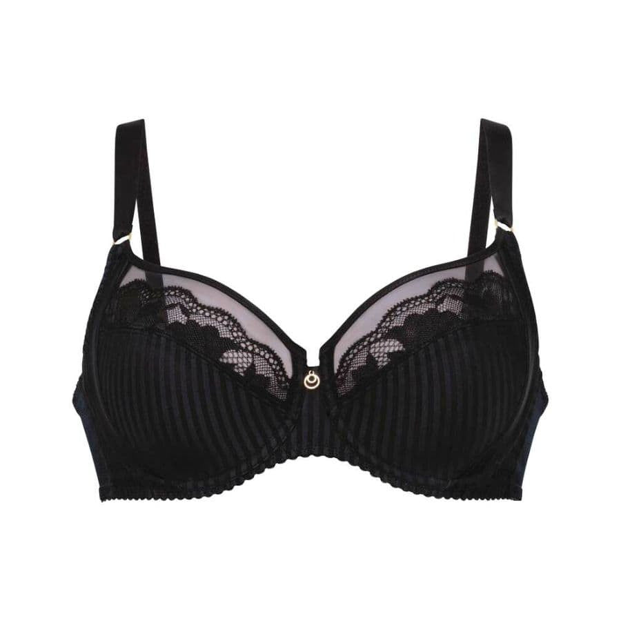 Underwire minimizer bra, unpadded, by Rosa Faia.