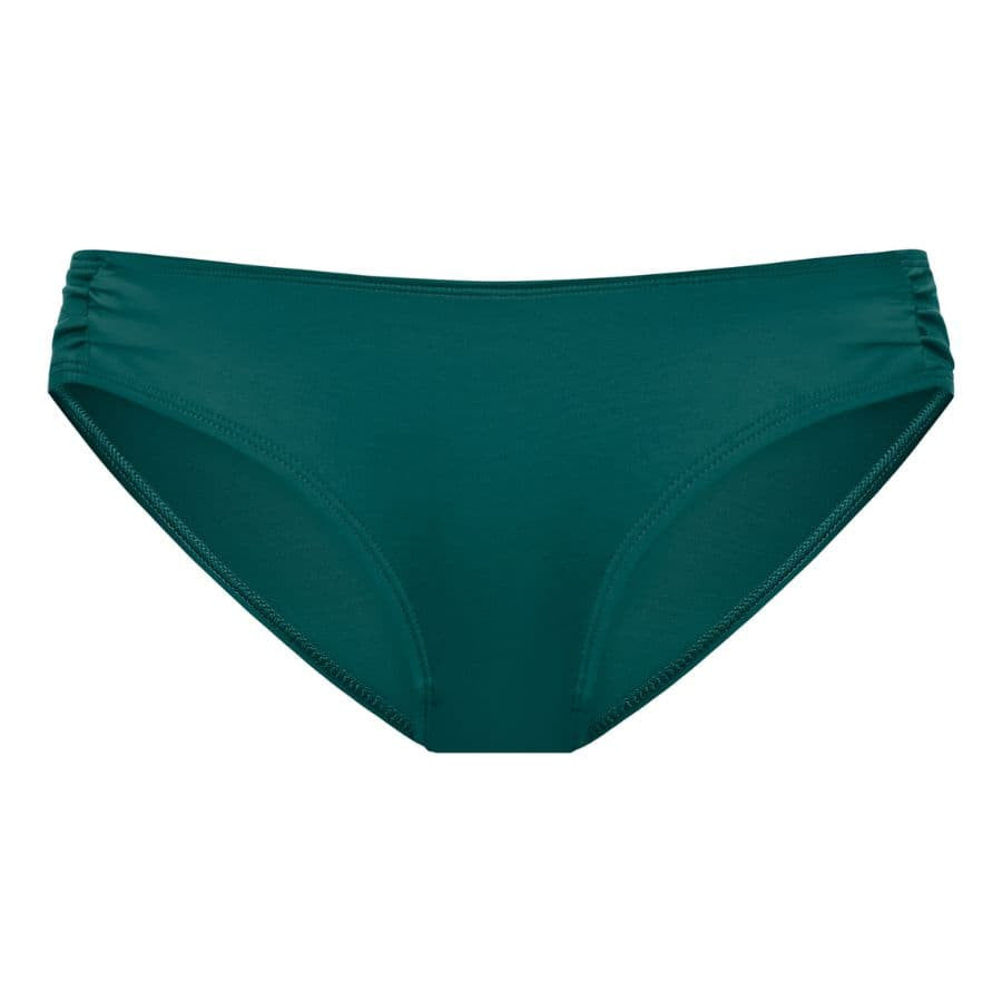 Braga bikini de corte midi tejido liso, mali de dorina.