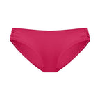 Braga bikini de corte midi tejido liso, mali de dorina.