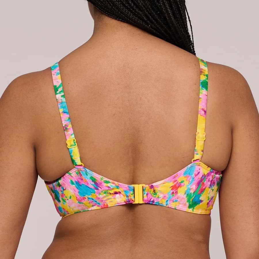 Copa bikini reductora estampada, ubud de primadonna swim.