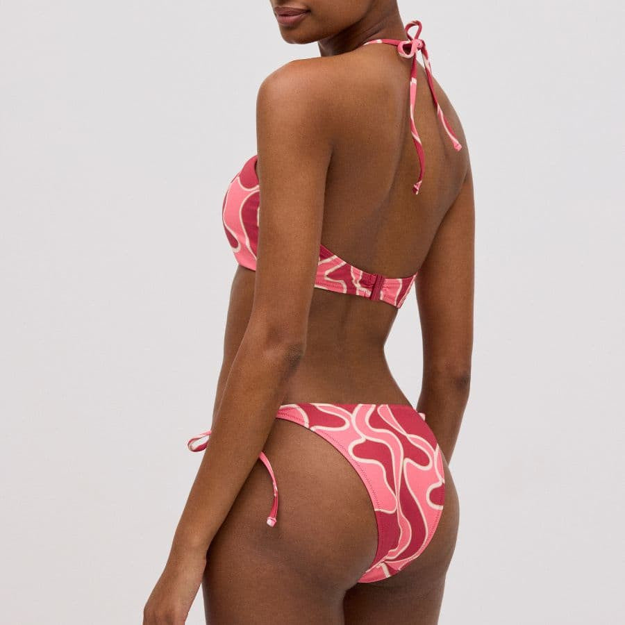 Bandeau bikini set, B cup, wireless and with removable thin padding, arosa, Ysabel Mora.