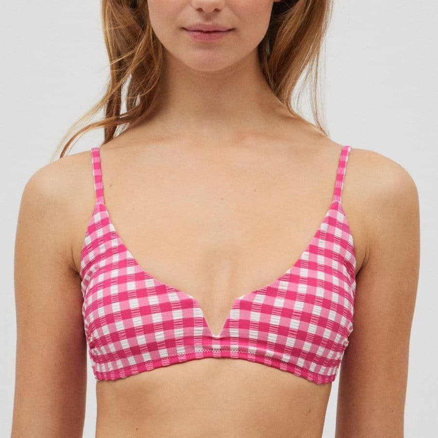 Conjunto bikini, copa b, sin aros, relleno extraíble, porto santo, ysabel mora.