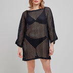 Kaftan de playa calado, gisela.