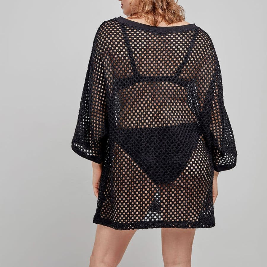 Kaftan de playa calado, gisela.
