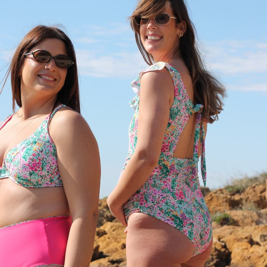 Bañador Volantes corrector figura, Singular Swim