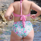 Braga bikini moldeadora talle alto y reversible, singular swim.
