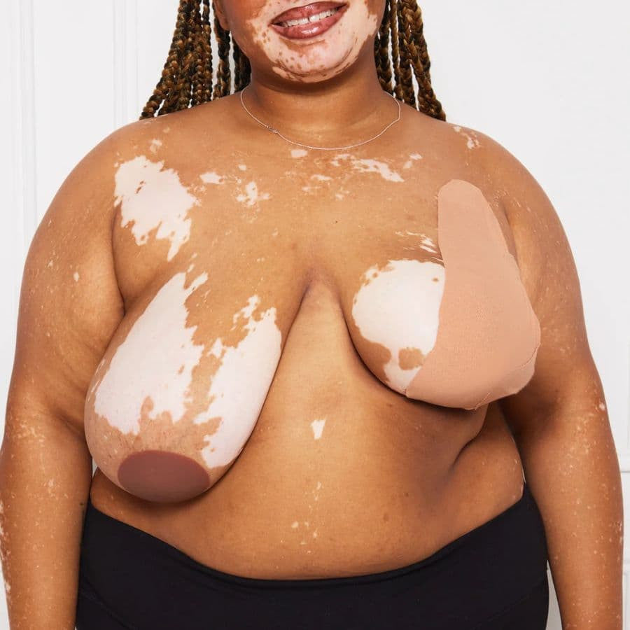 Cinta adhesiva moldeadora, especial tallas grandes, perky pear. Hasta la copa K.