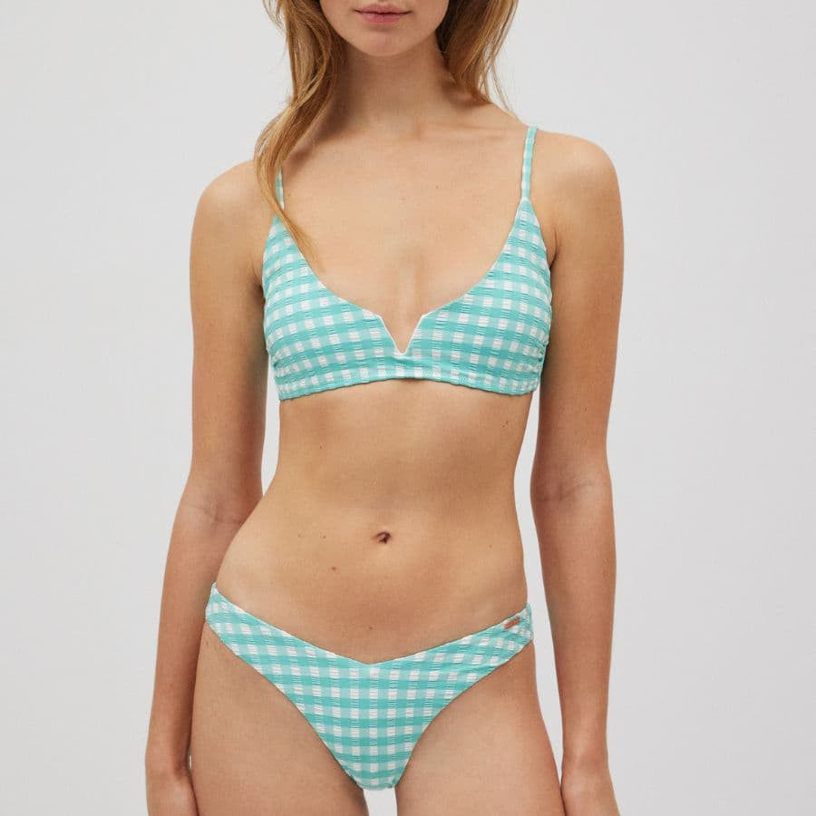 Conjunto bikini, copa b, sin aros, relleno extraíble, porto santo, ysabel mora.