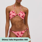 Bandeau bikini set, B cup, wireless and with removable thin padding, arosa, Ysabel Mora.