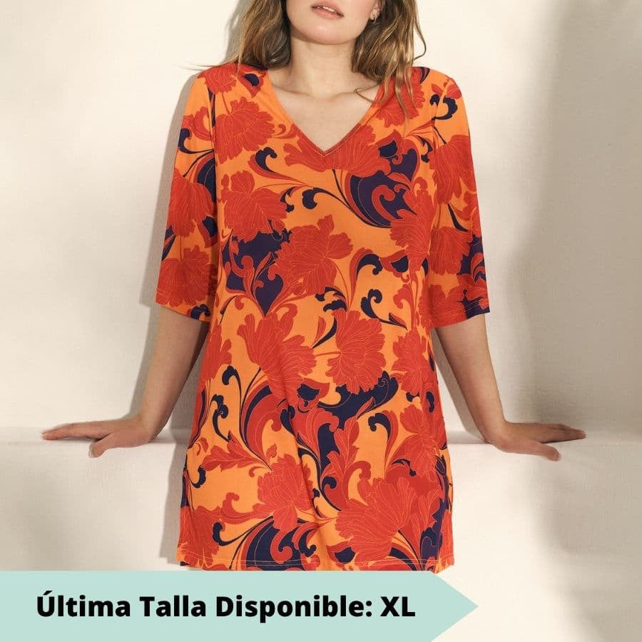 kaftan de playa estampado, promise.
