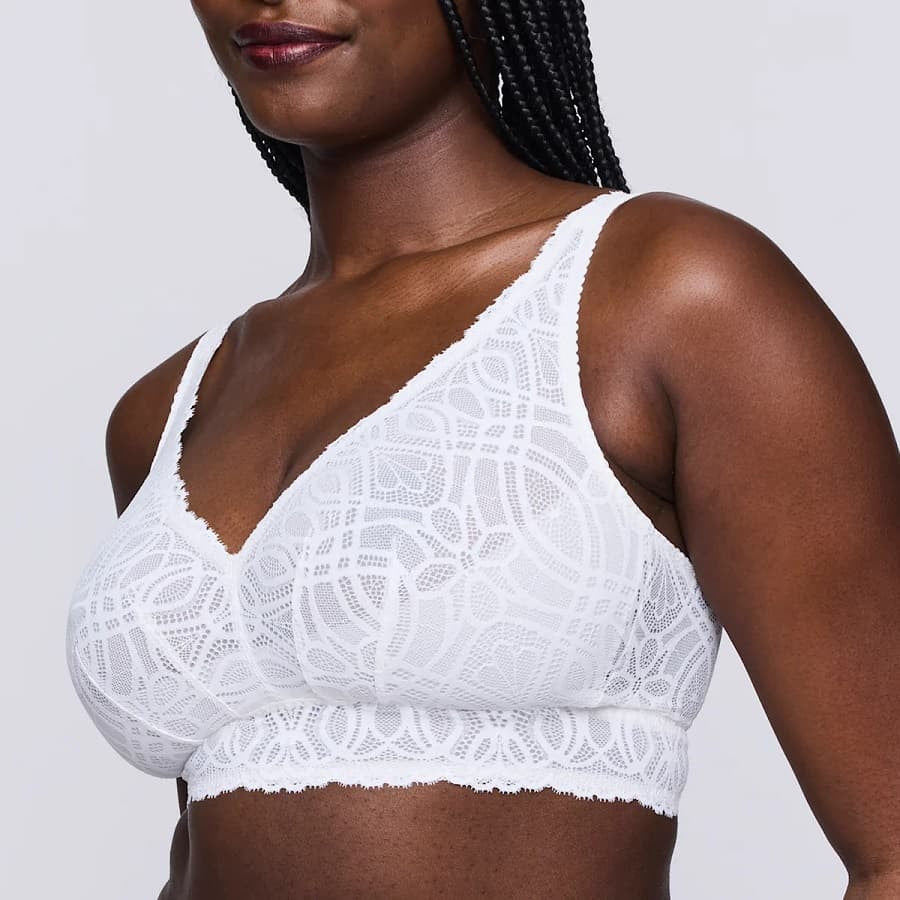 Bralette reductor encaje sin aros, salerno de primadonna.