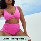 Conjunto bikini lactancia y premamá, azzurra de dorina.
