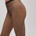panty rejilla con brillantitos, ysabel mora.