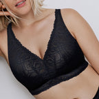 Bralette reductor encaje sin aros, salerno de primadonna.