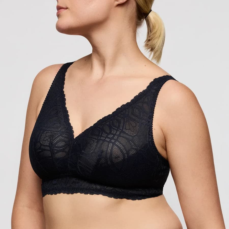 Bralette reductor encaje sin aros, salerno de primadonna.