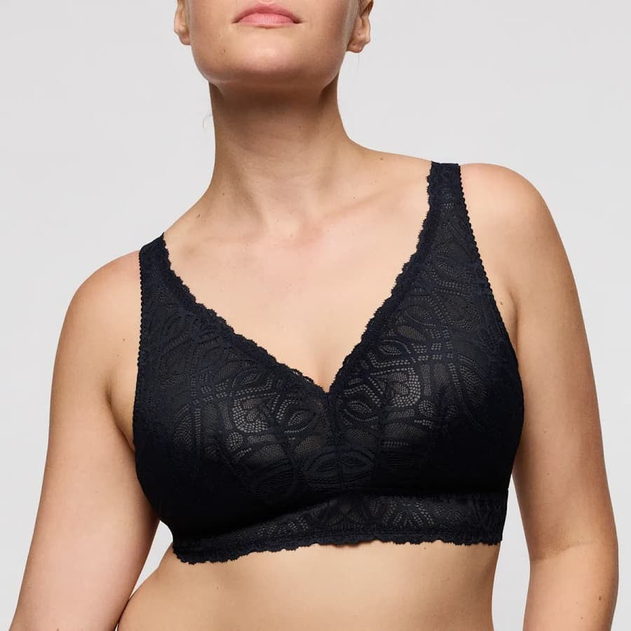 Bralette reductor encaje sin aros, salerno de primadonna.