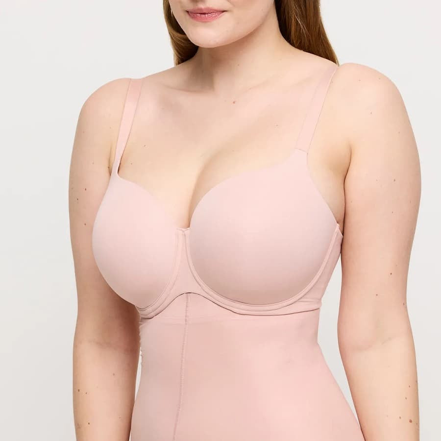 Minimiser bra with thin padding, PrimaDonna patterns.