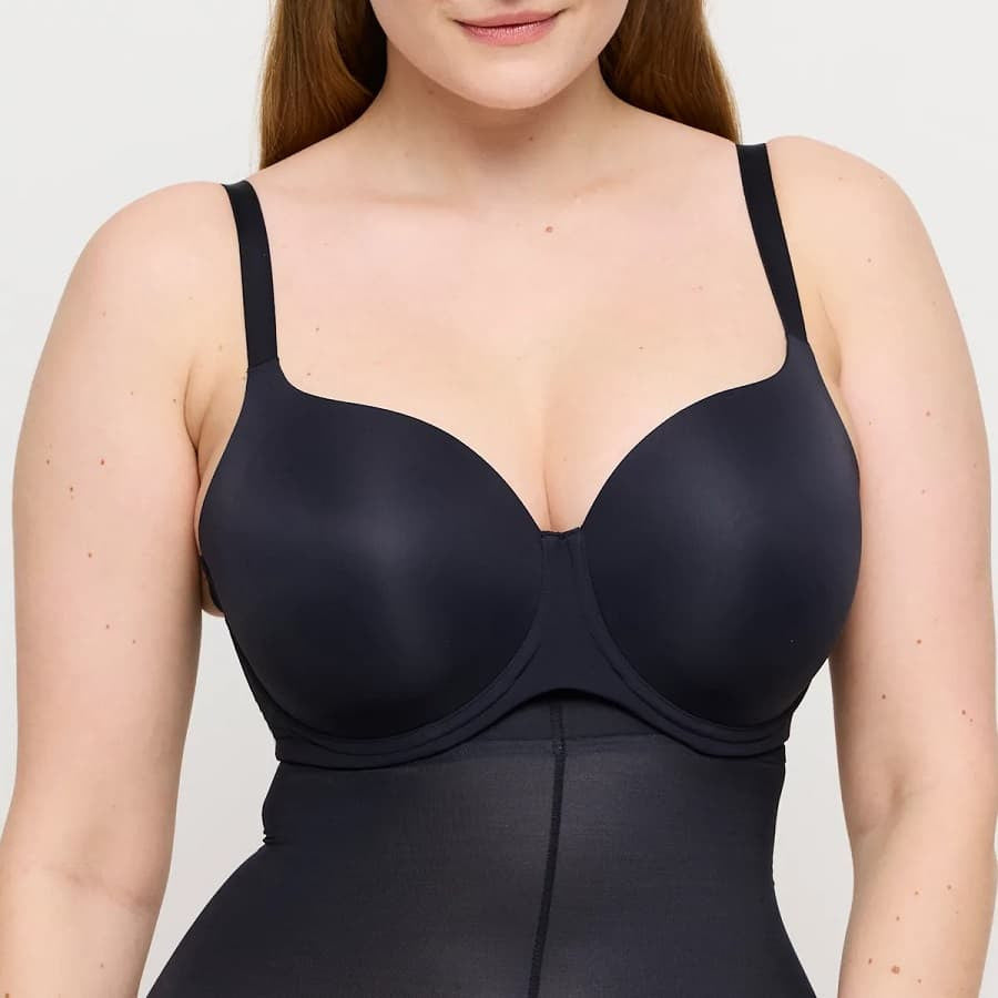 Minimiser bra with thin padding, PrimaDonna patterns.