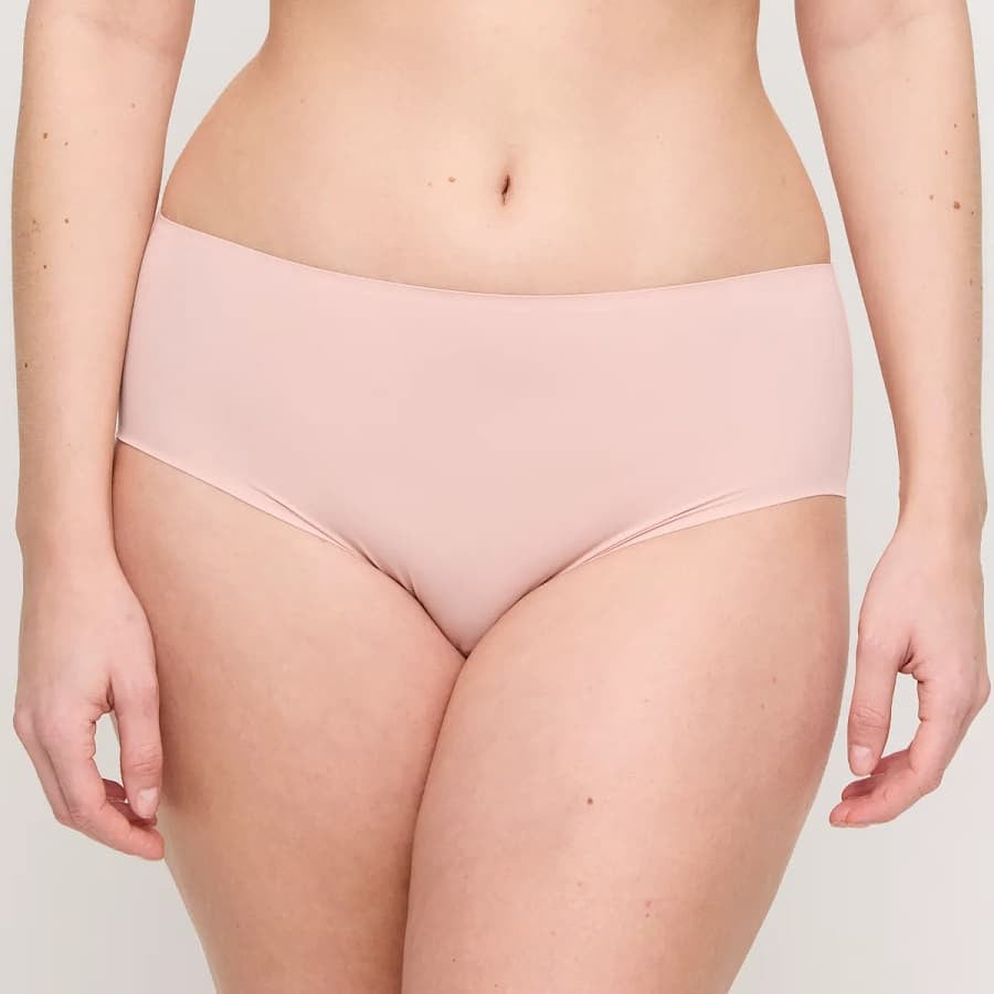 braguita de talle alto invisible, figuras de primadonna.