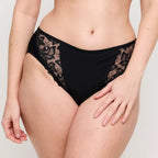 Deauville embroidered lace high-waisted briefs by PrimaDonna.