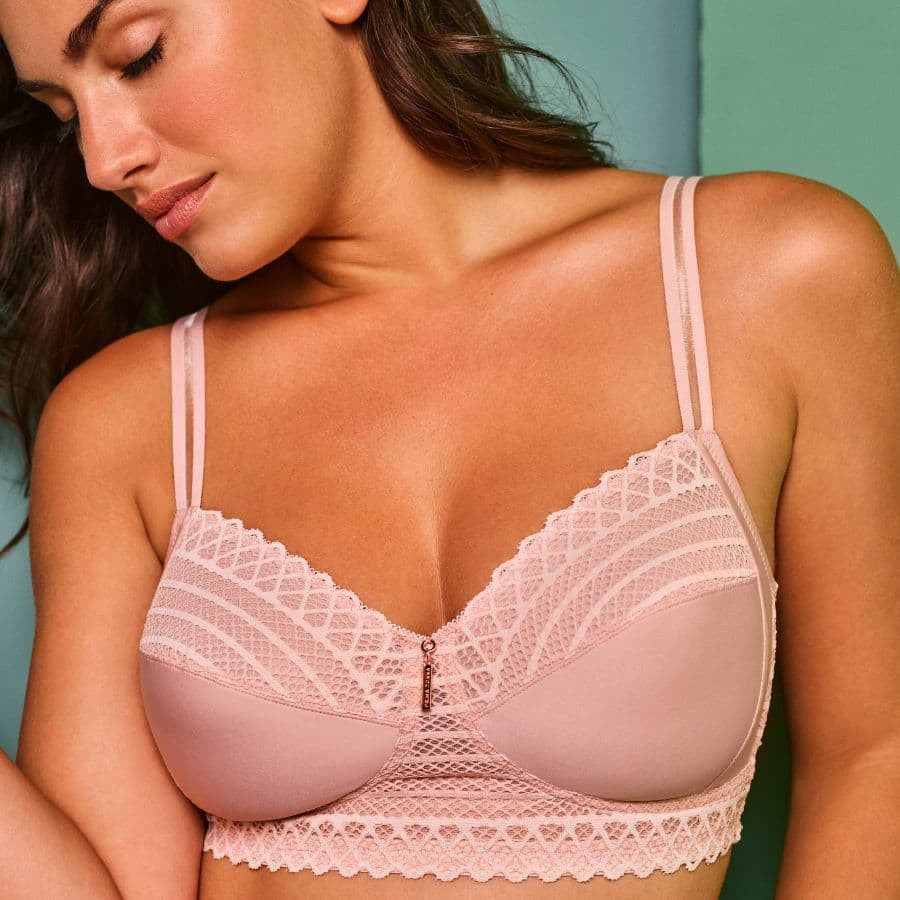 Bralette reductor sin aros, sin relleno, modelo east end, primadonna twist.