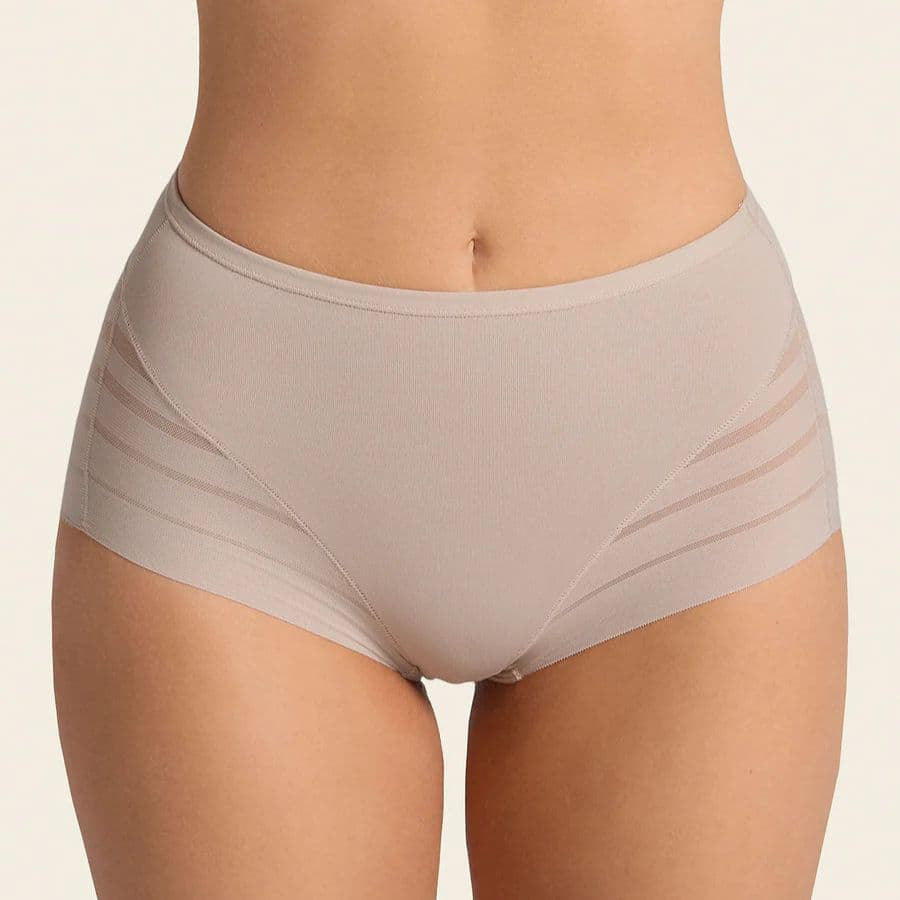 Faja corte braga con control medio de abdomen de leonisa