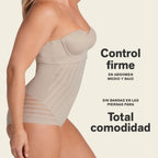 Faja braga de compresión fuerte abdomen de leonisa.