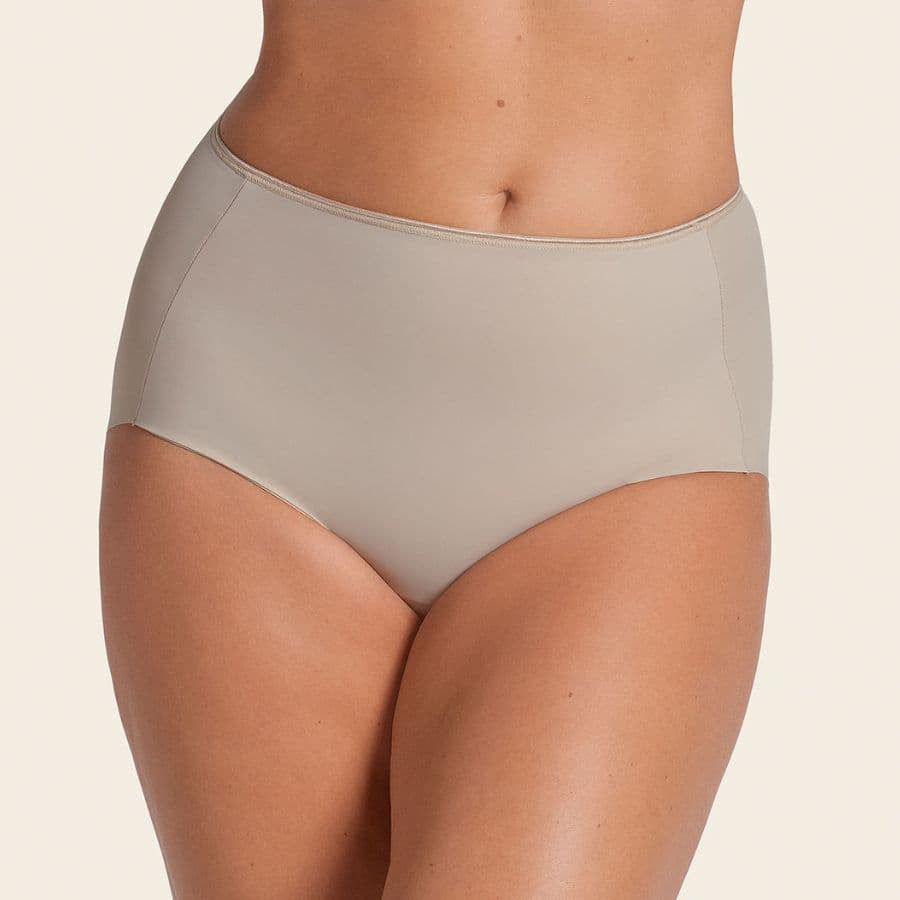 Faja braga invisible compresión fuerte abdomen de leonisa