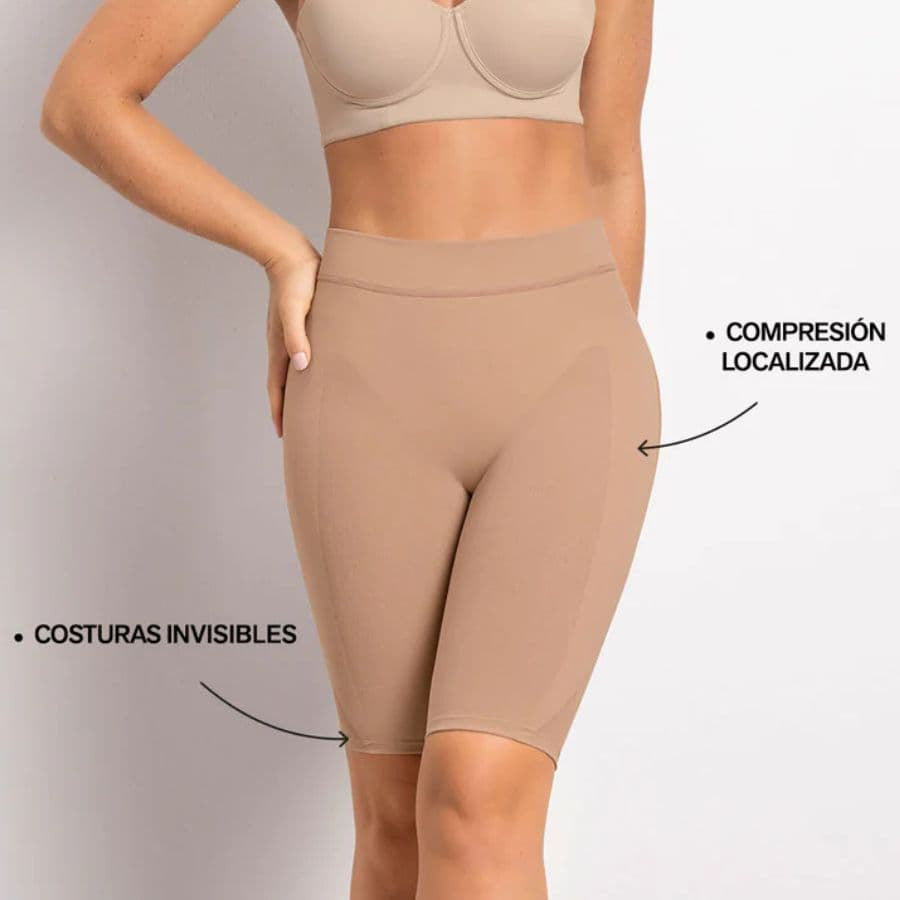 Short invisible con efecto lenvanta glúteos de leonisa.
