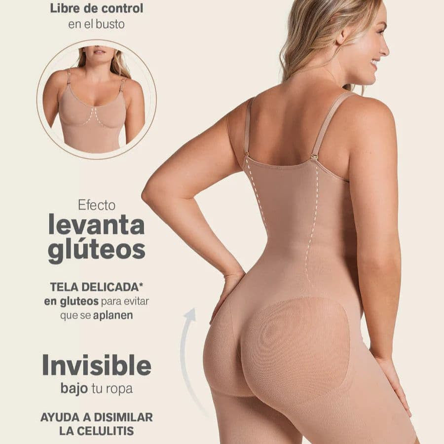 Body invisible con efecto lenvanta glúteos de leonisa.