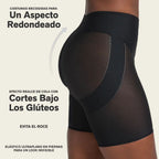 Faja pantalón control fuerte en el abdomen de leonisa.