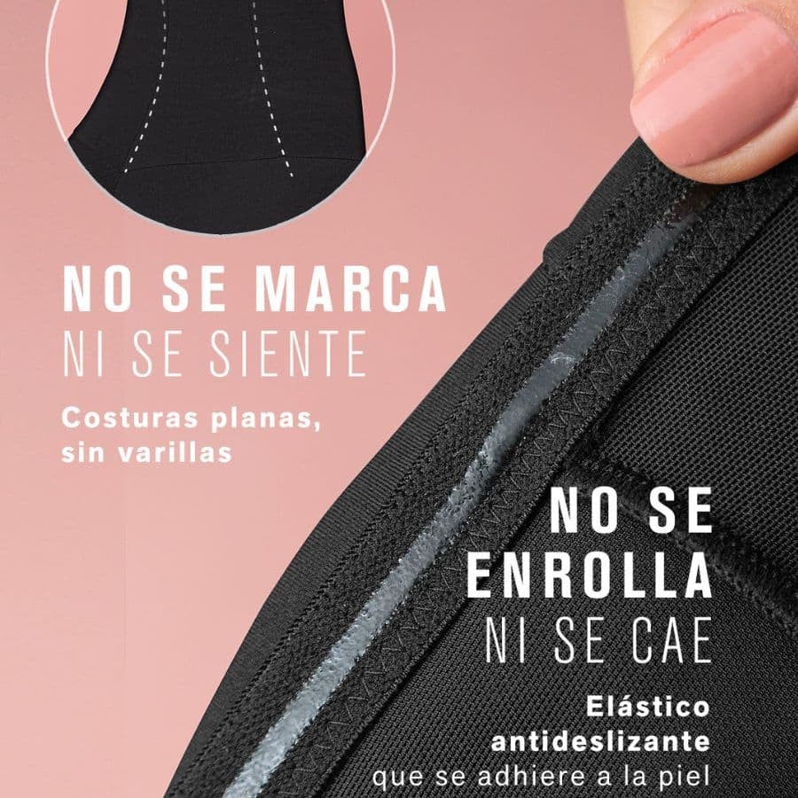 Legging talle alto con control abdomen y piernas de leonisa.