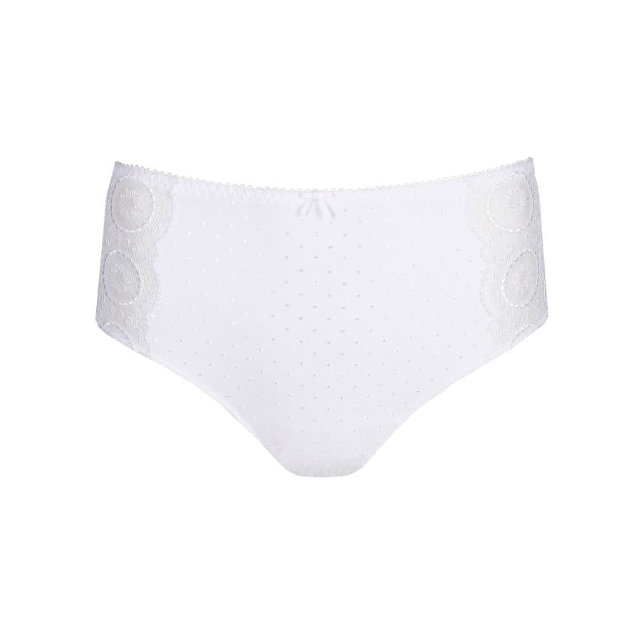 High-waisted lace brief, or a Primadonna.
