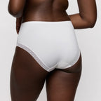 High-waisted lace brief, or a Primadonna.