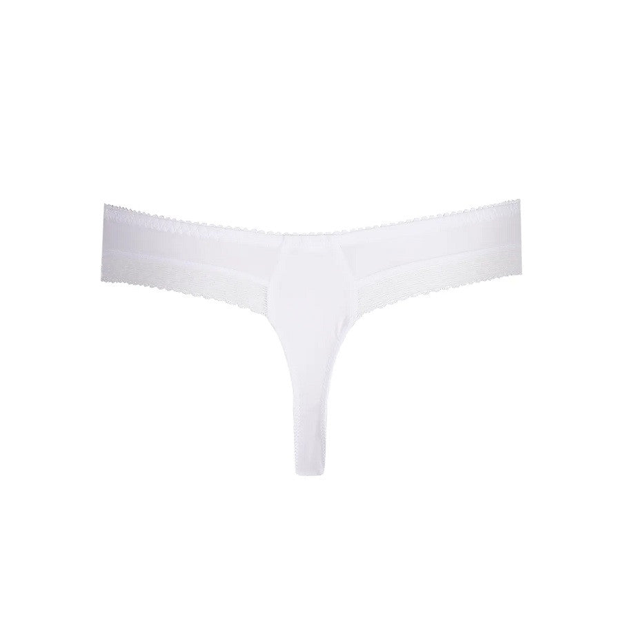 Embroidered lace thong, or a Primadonna one.
