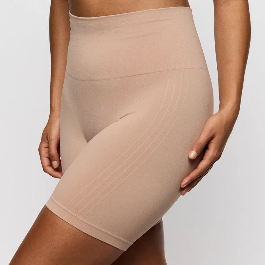 Short invisible de control ligero, nudda de primadonna.