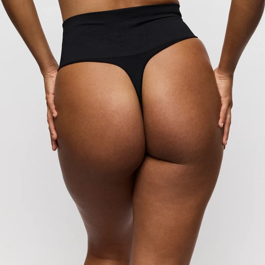Faja tanga talle alto compresión media, nudda de primadonna.