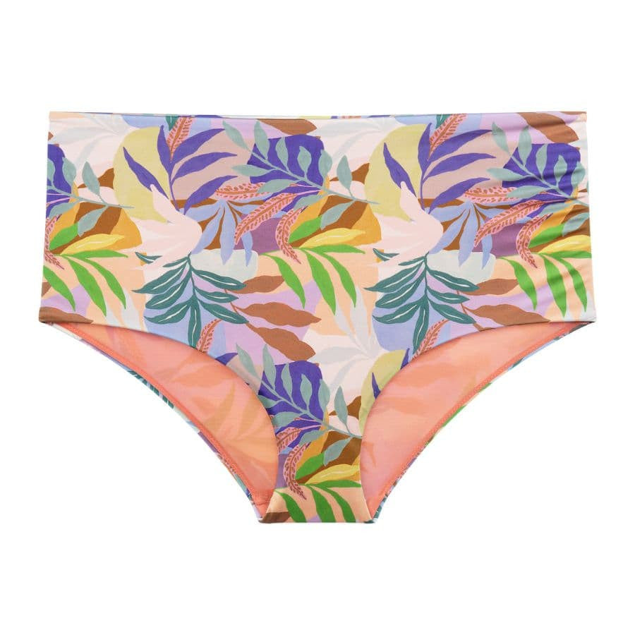 Braga bikini de talle alto estampada, bahia de dorina.