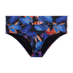 Braga bikini de talle alto estampada, vybe de dorina.
